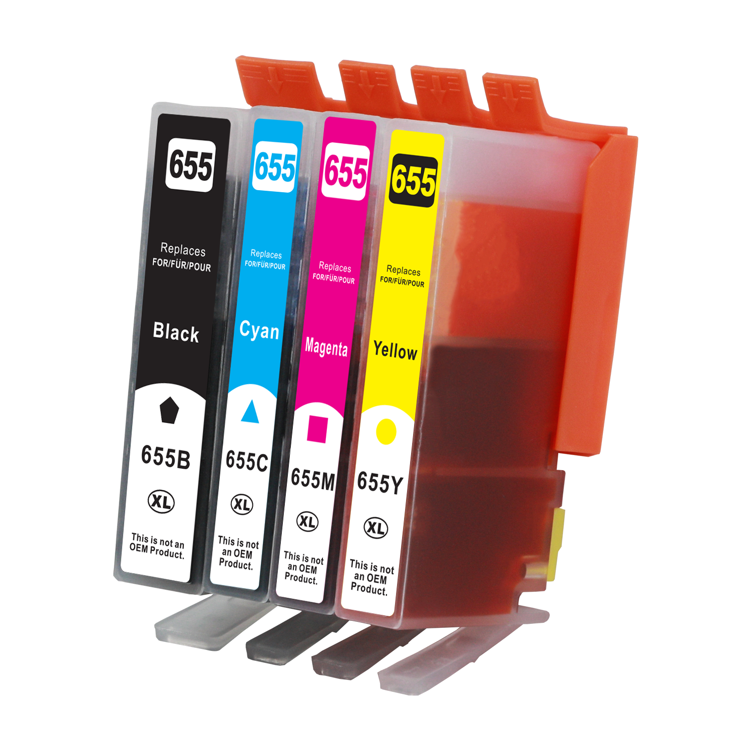 HP HI-655 BK*E VERSION 3(22ml)