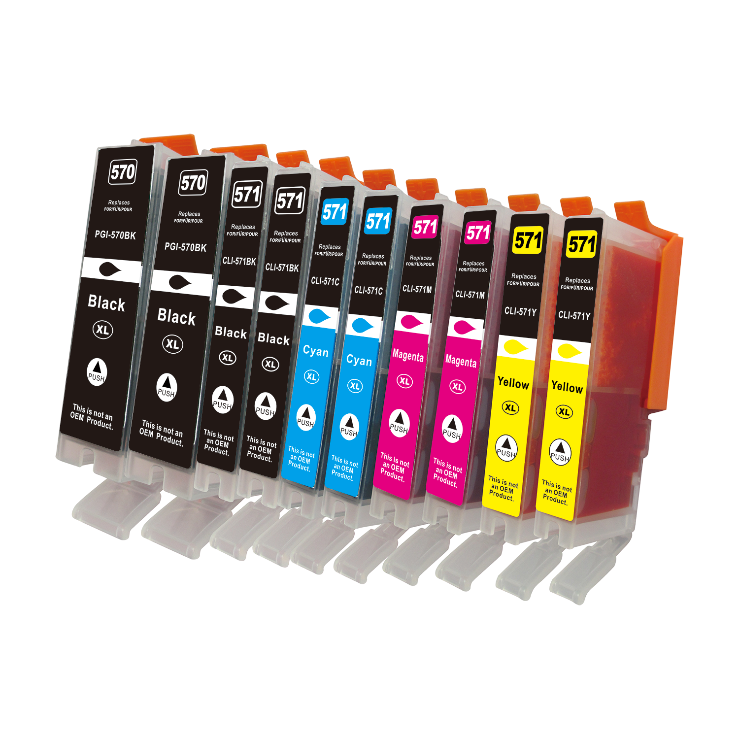 Canon CI-PG570BK*2+571BK*2+571C*2+571Y*2+571M*2