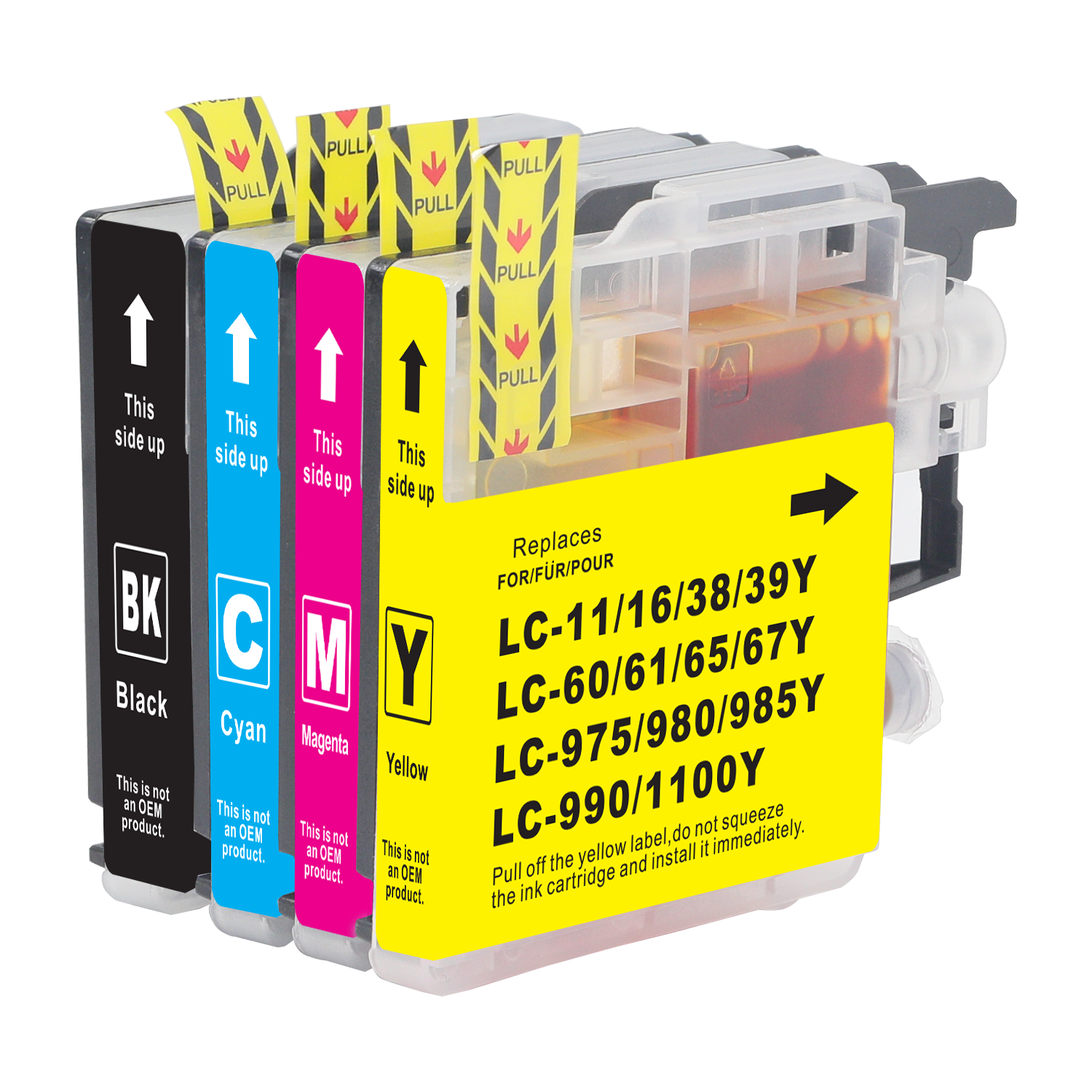 Brother BI-LC1100/LC980XL/LC985XL BK*E*H(28ml)